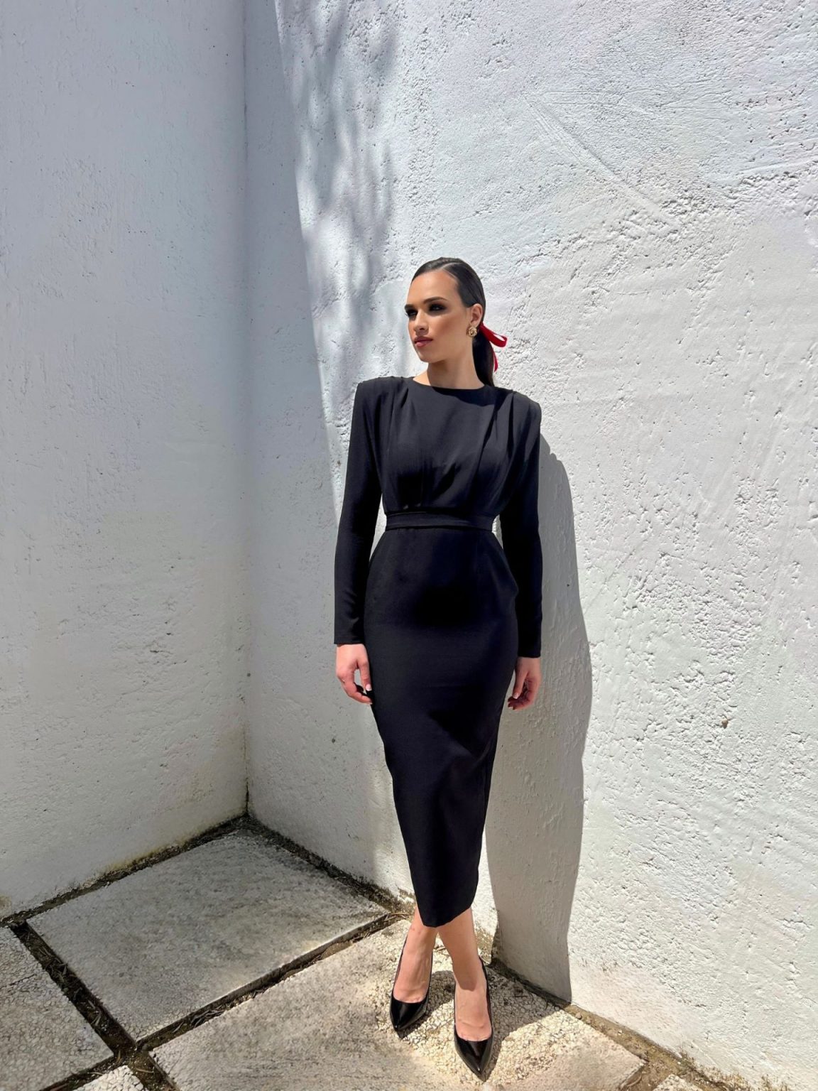 Vestido Mantilla colección Jorge Sánchez